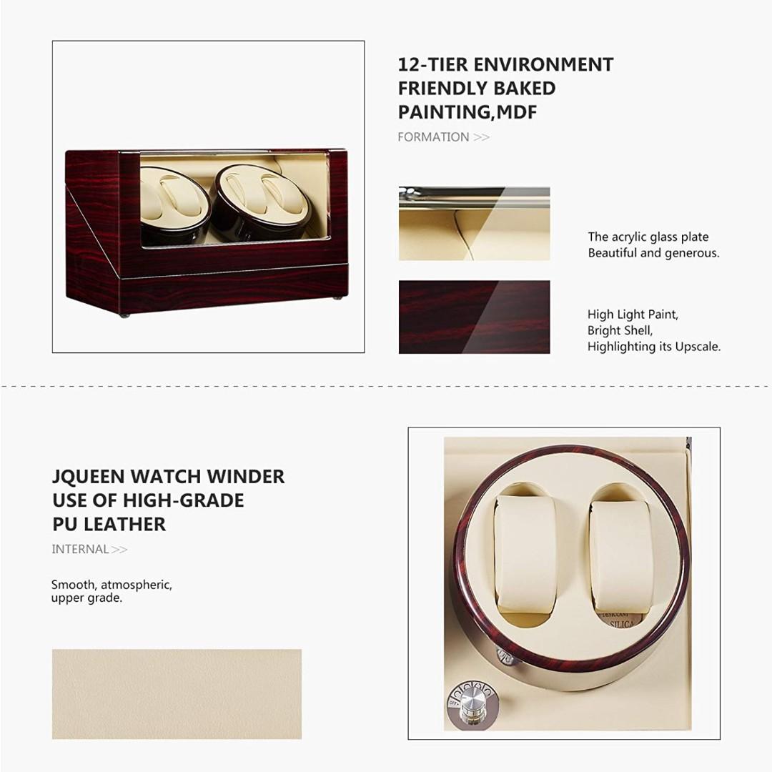 JQueen Automatic Watch Winder Bedienungsanleitung Luxury Watches on Carousell