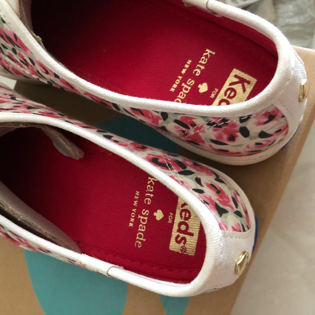 kate spade floral keds