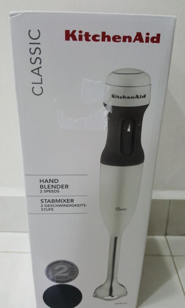 kitchenaid classic 2 speed hand blender & chopper set
