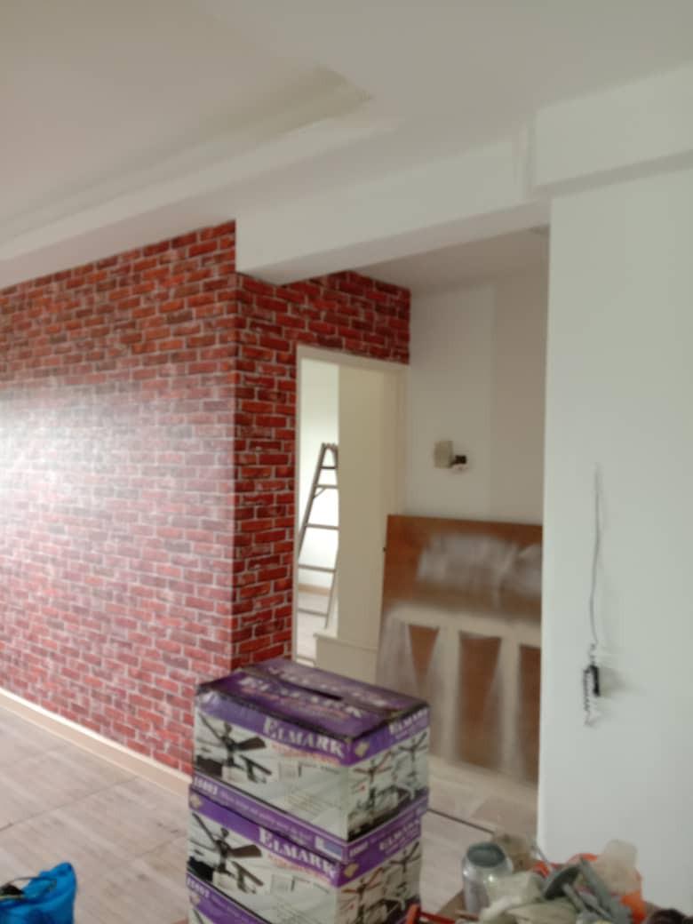 korean wallpaper, Furniture & Home Living, Furniture, Shelves, Cabinets