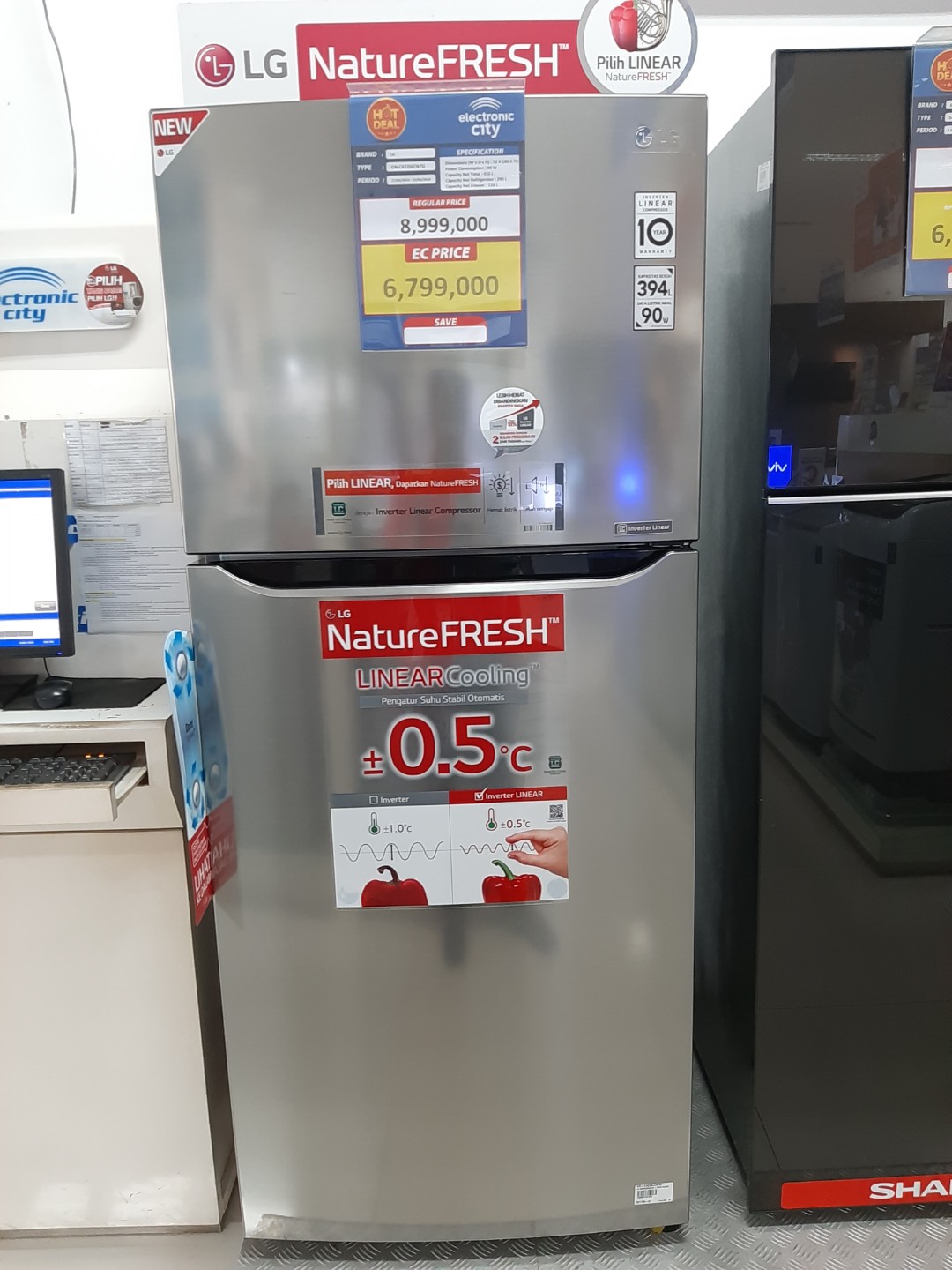 Kulkas LG 2 Pintu Cicilan Tanpa Kartu Kredit Free Ongkir Free 2 Kali  Angsuran