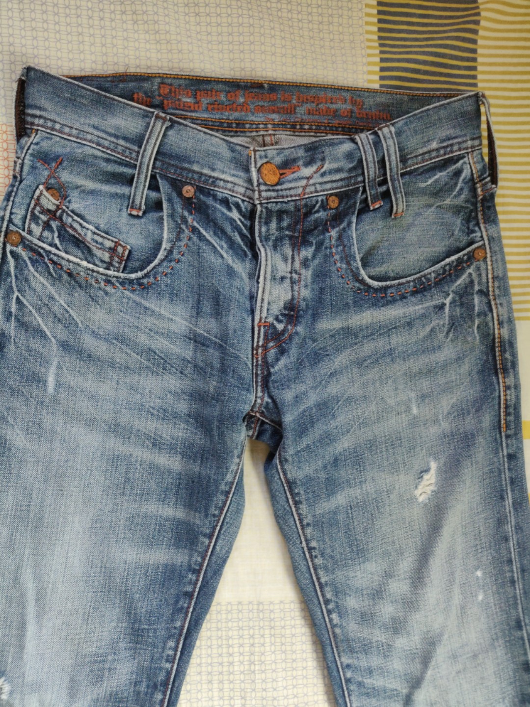 levi's copper jeans