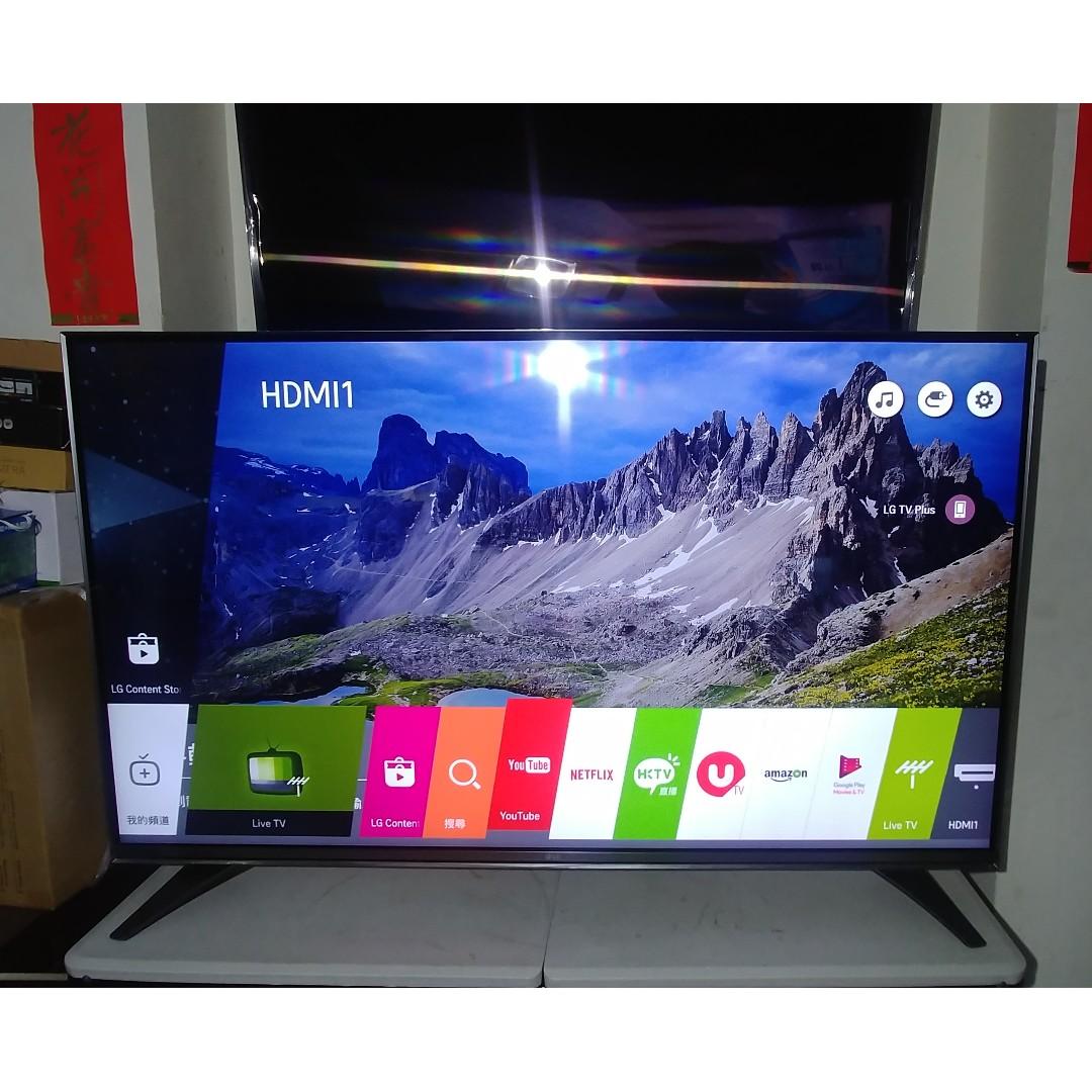 LG 60UH7500 60吋4K Smart TV 電視, 家庭電器, 電視& 其他娛樂, 電視 