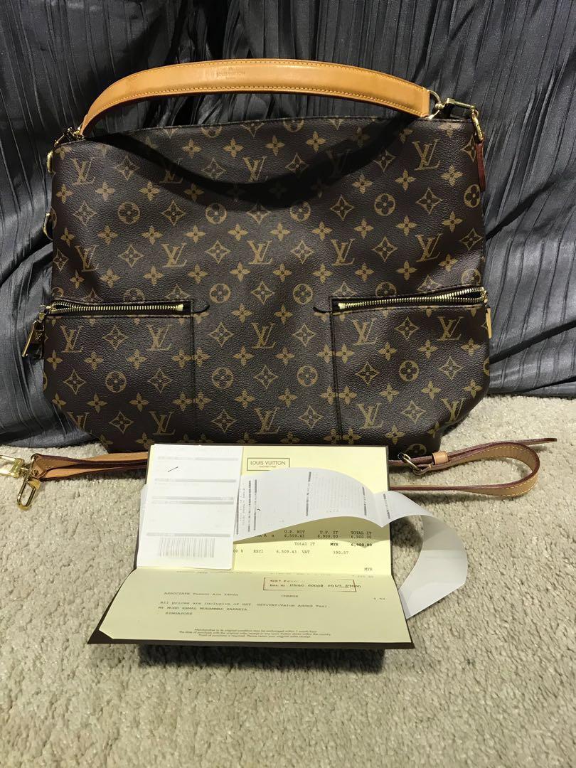 Louis Vuitton Melie Handbag Monogram Canvas at 1stDibs  louis vuitton melie  m41544, lv melie, louis vuitton purse