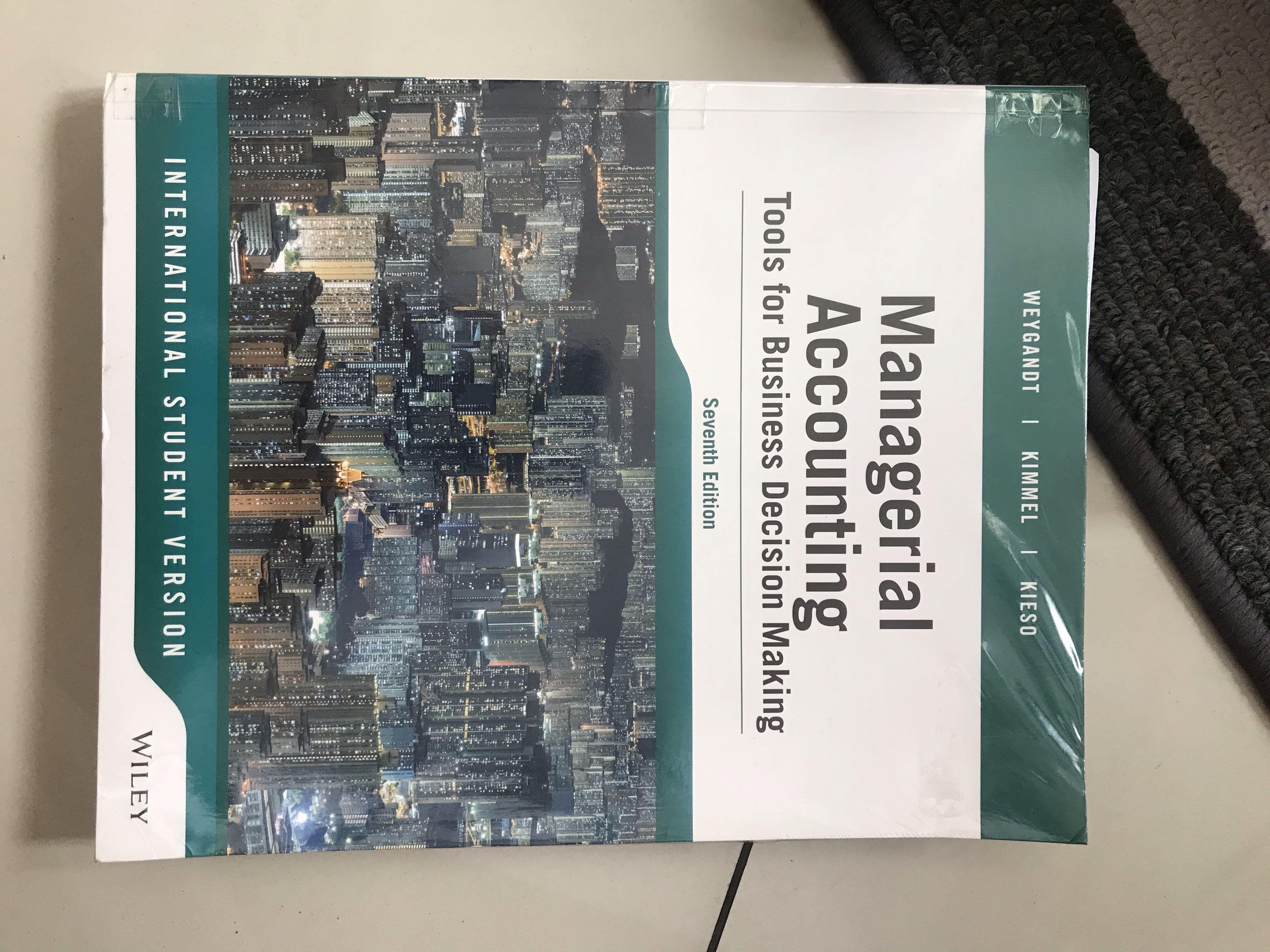 Managerial Accounting Tools For Business Decision Making Buku