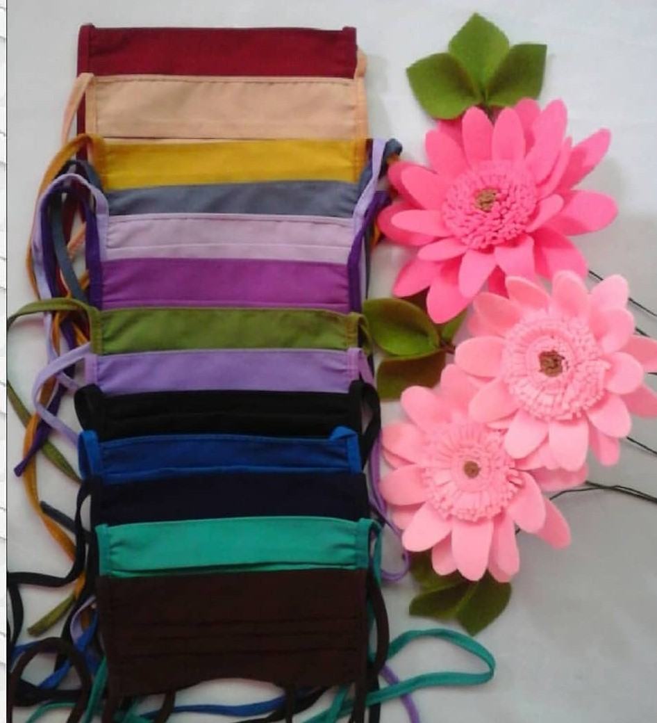 Masker Kain Oxford Olshop Fashion Olshop Wanita On Carousell