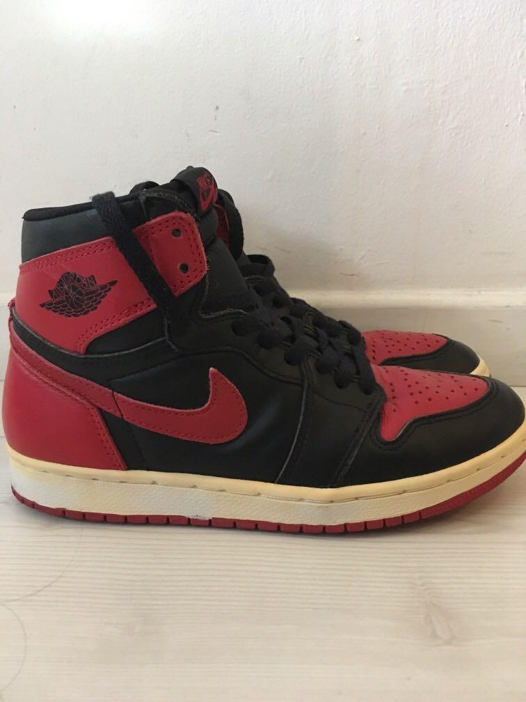 Air jordan deals 1 bred 1994