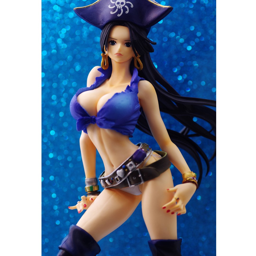 One Piece BOA HANCOCK Figure Flag Diamond Ship Special Color