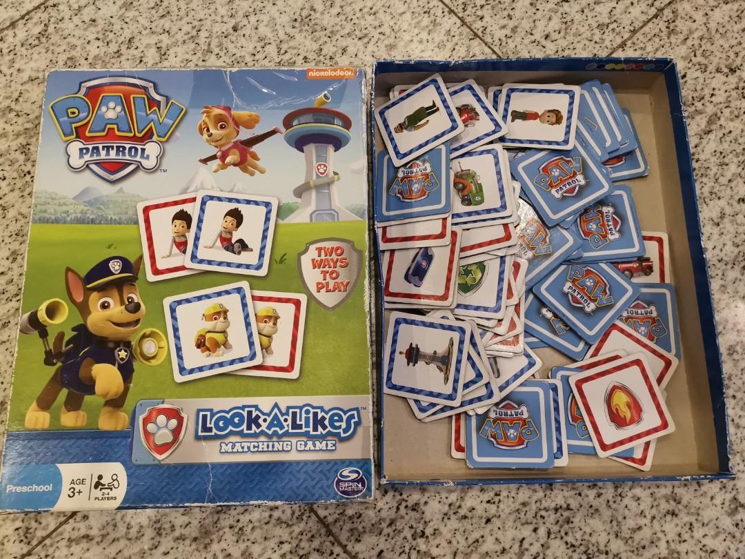 memory paw patrol