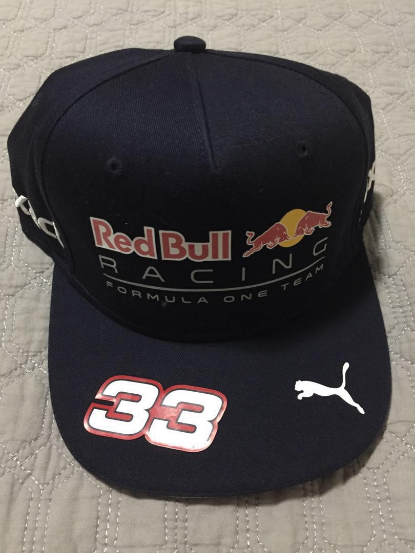 wasserette traagheid biologisch Red Bull Racing Cap - Max Verstappen 33, Men's Fashion, Watches &  Accessories, Caps & Hats on Carousell