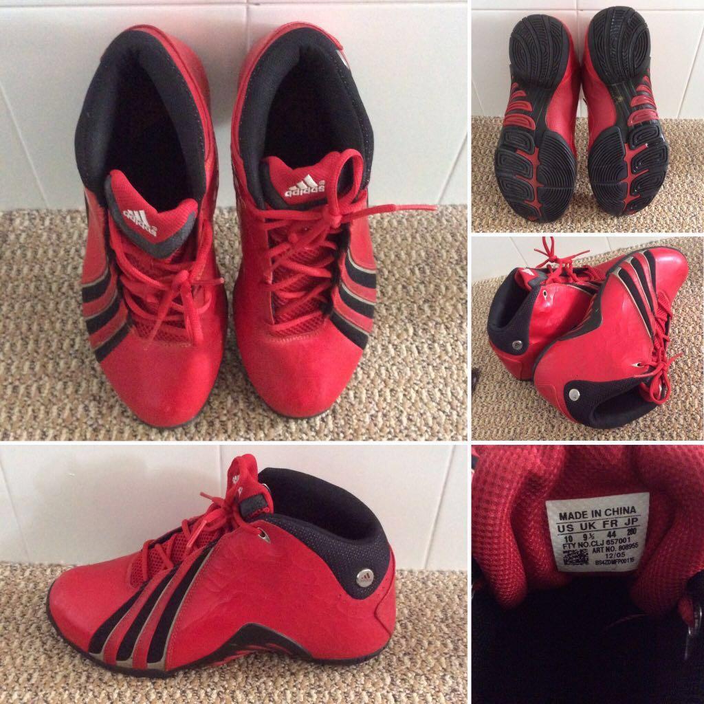 red adidas apparel
