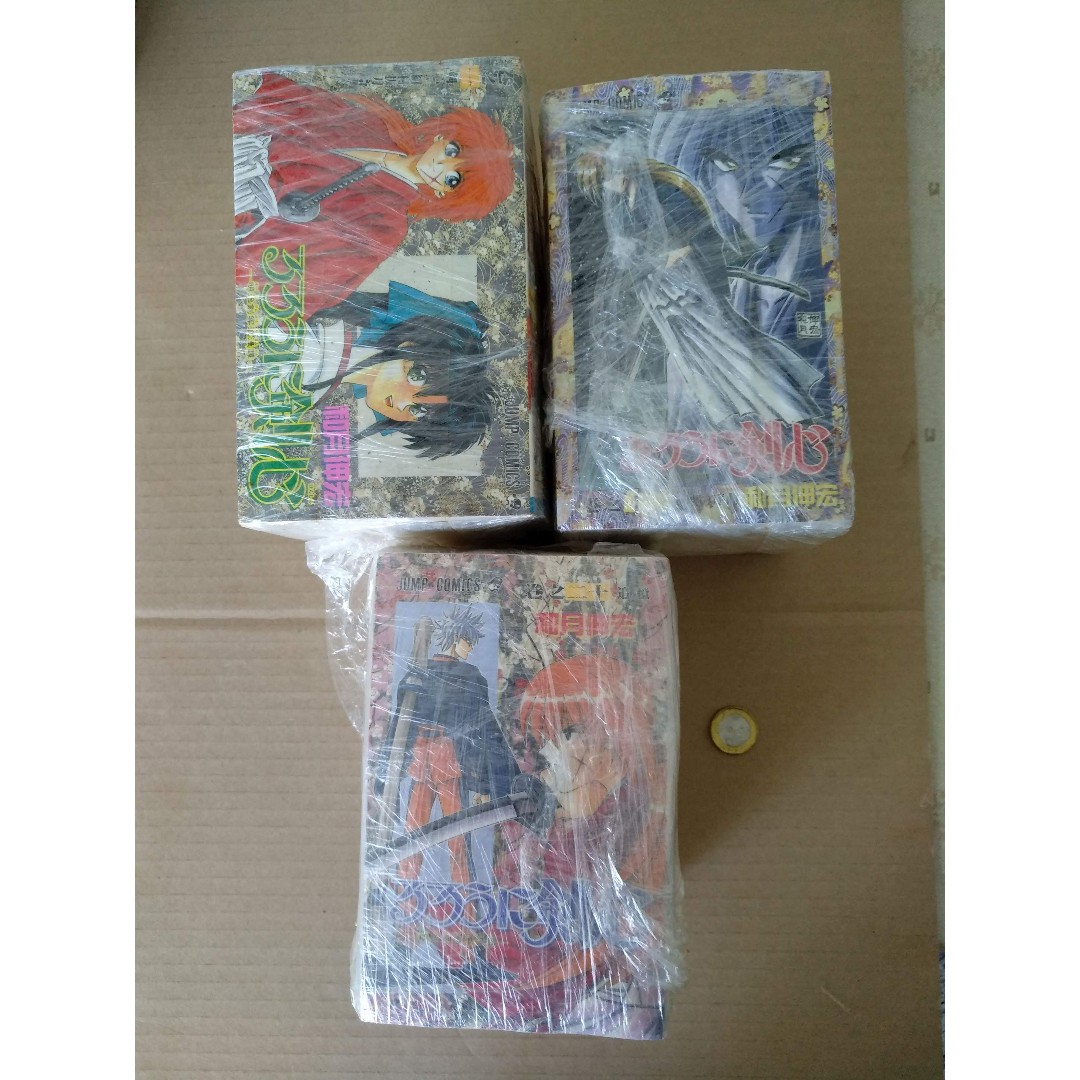Rurouni Kenshin Complete 28 Volume Manga Set Japanese Ver Af