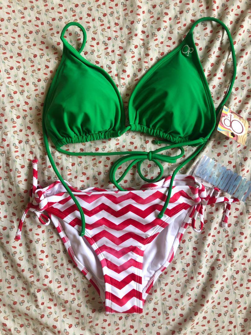 SALE! BNWT OP Bikini Top & INMocean Bikini (Category: Bikinis & Swimsuits) located in Quezon City. Submitted by trottershopper (Listing ID 229686788, Image 1). Description: Price is for the pair RFS: Decluttering Viber: +639175732472 .