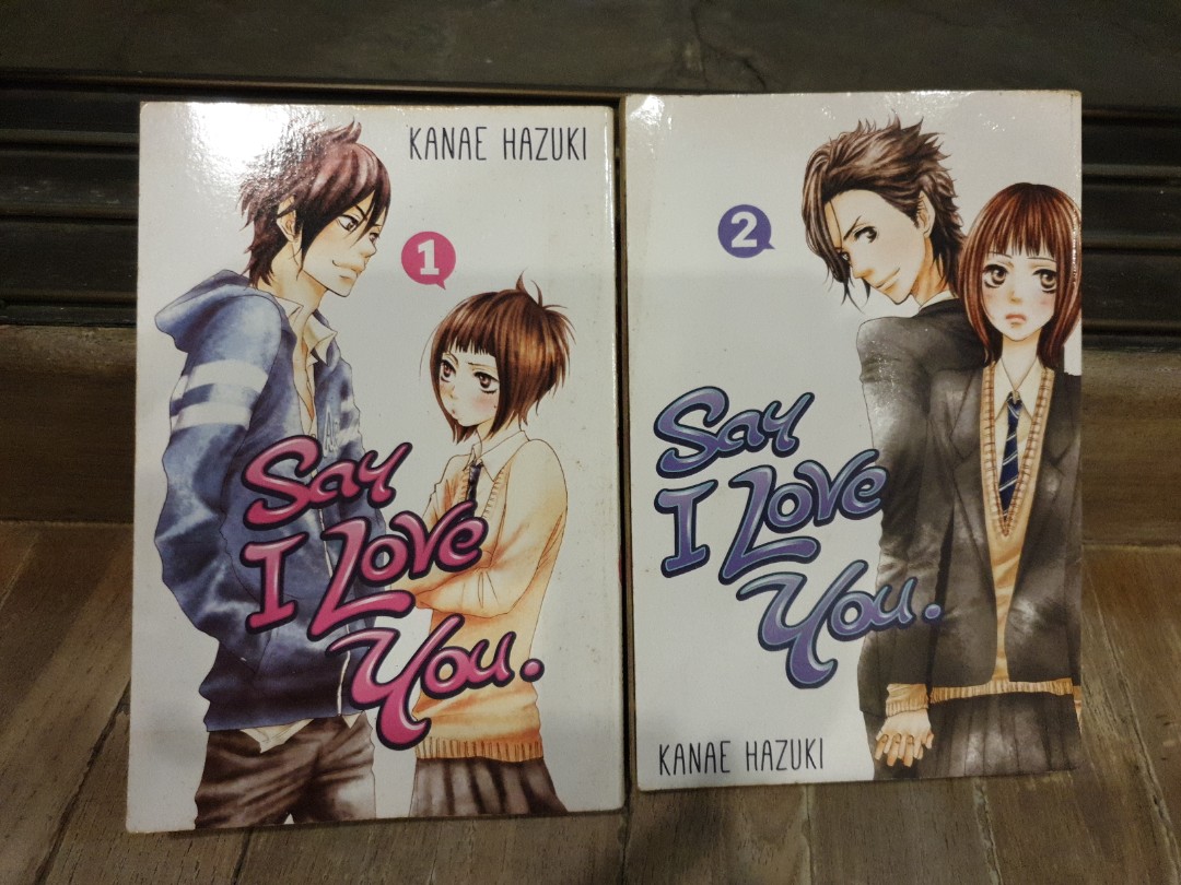 Say I Love You Manga Kanae Hazuki Books Stationery Comics