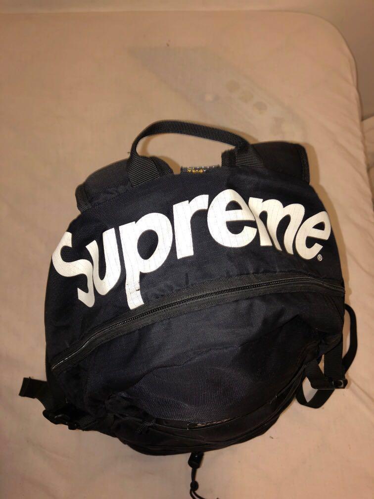 Supreme 210 denier clearance cordura backpack black