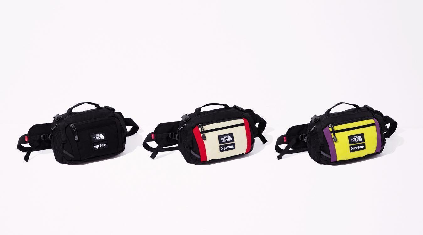 north face x supreme fanny pack
