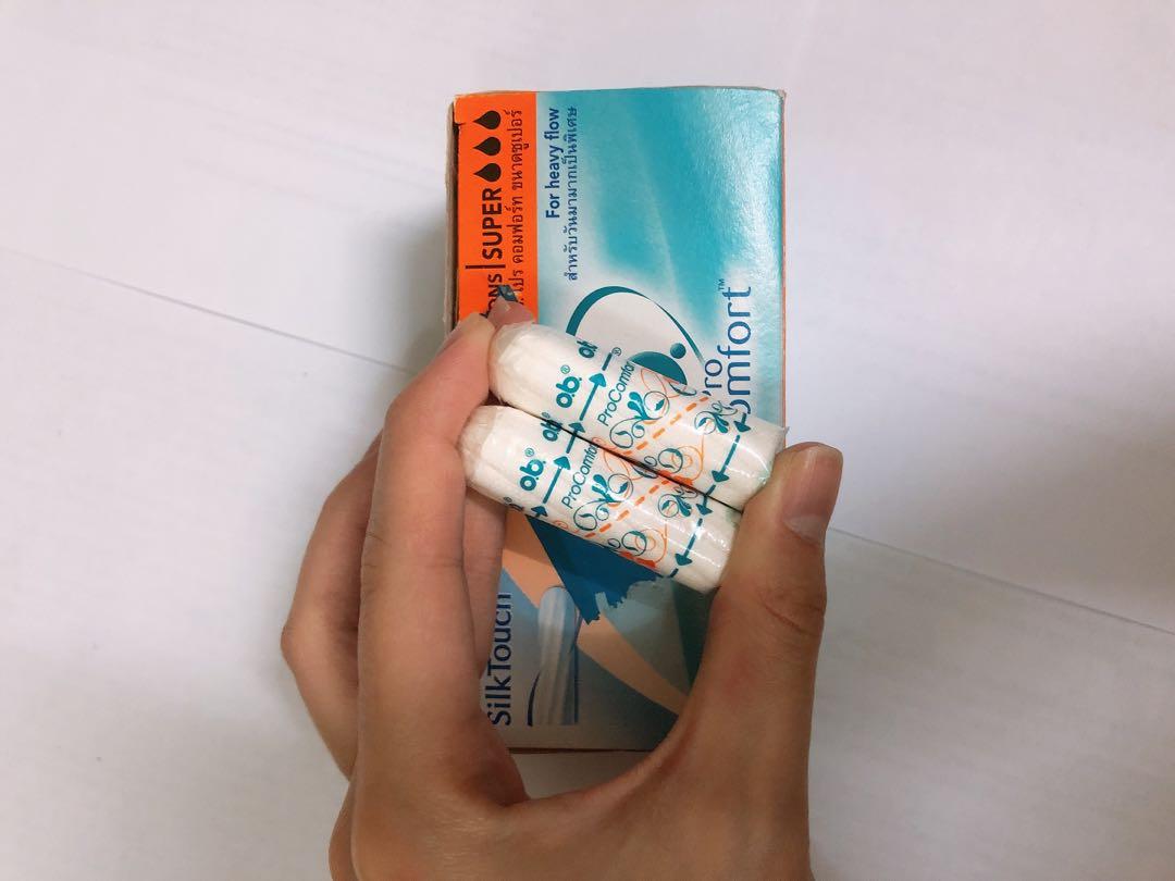 Tampons, Health & Nutrition, Health Supplements, Vitamins & Supplements