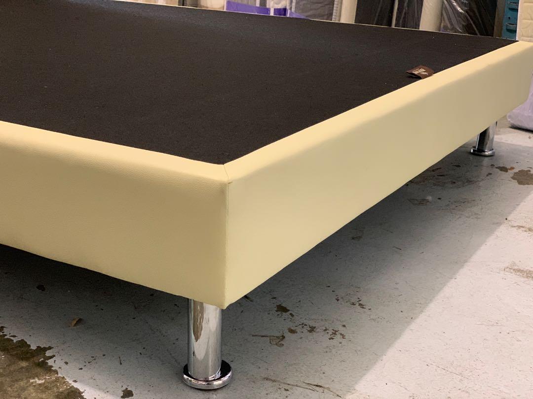 Tiffany PVC Queen Bedframe, Furniture & Home Living, Furniture, Bed