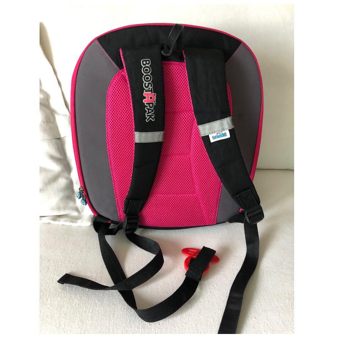 Trunki Boostapak Pink Booster Portable Seat Backpack Kids