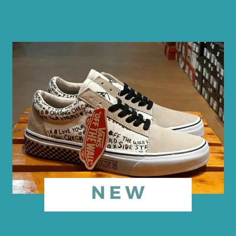 VANS OLDSKOOL DIY BLACK TRUE WHITE - Main Image