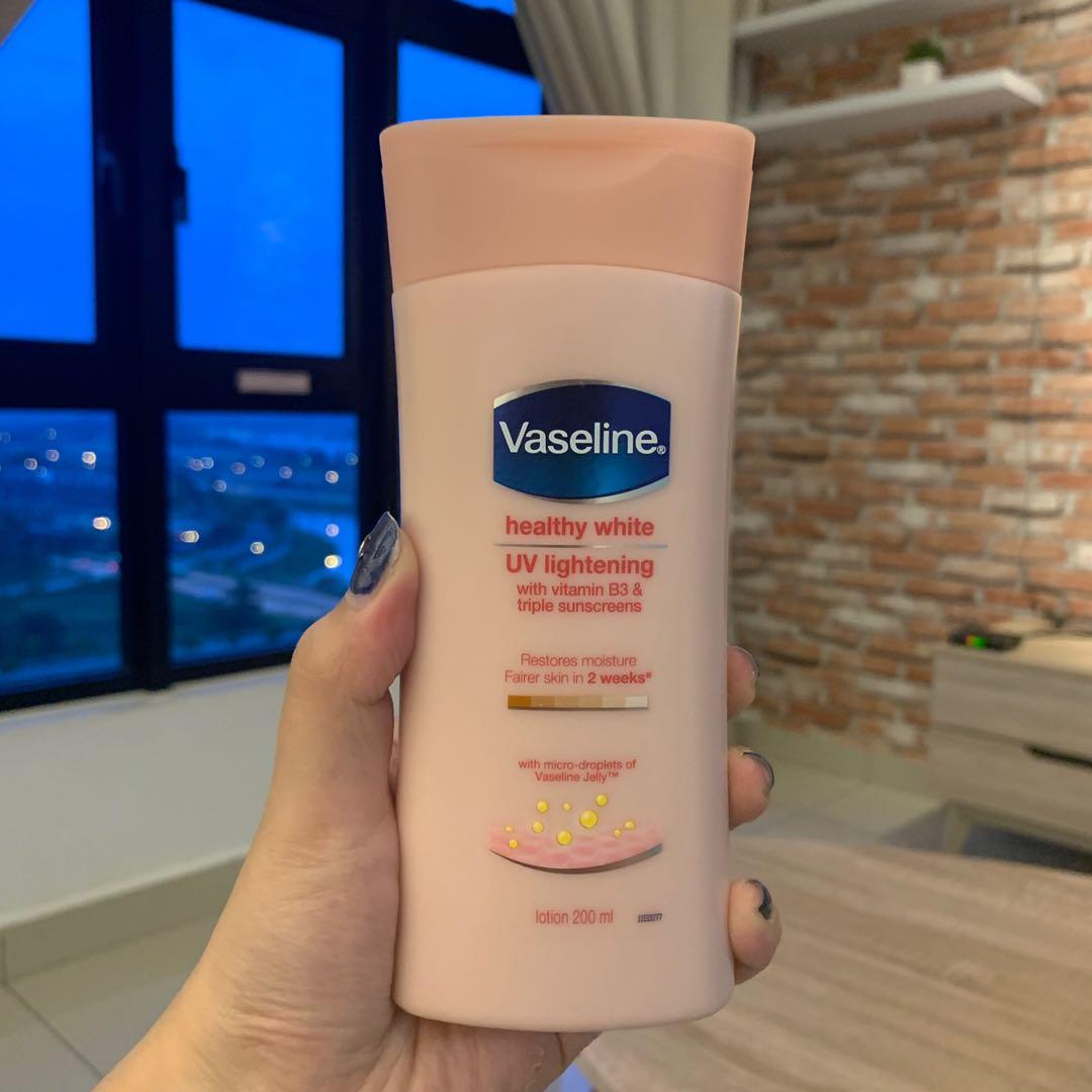 vaseline healthy white body lotion