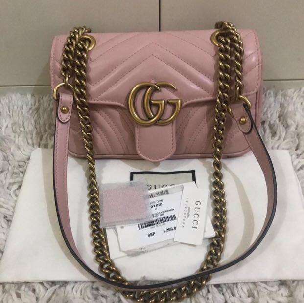 gucci dusty pink marmont