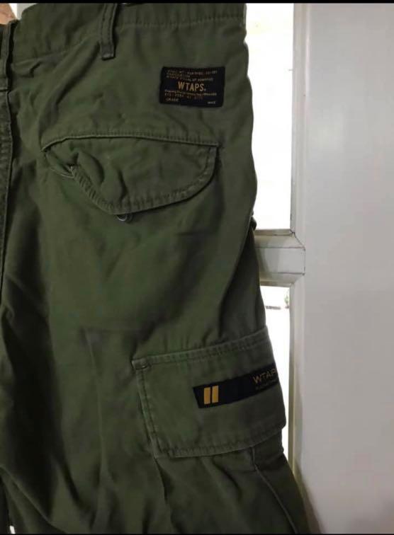 WTAPS 15SS Cargo Trousers Cotton Satin / Size 2 / 100% new, 男裝