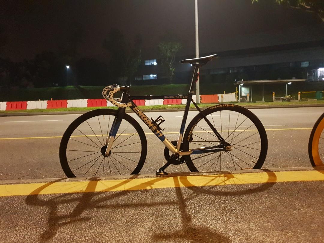 Wts Engine 11 Critd Ocean Blue Bicycles Pmds Bicycles Fixies On Carousell