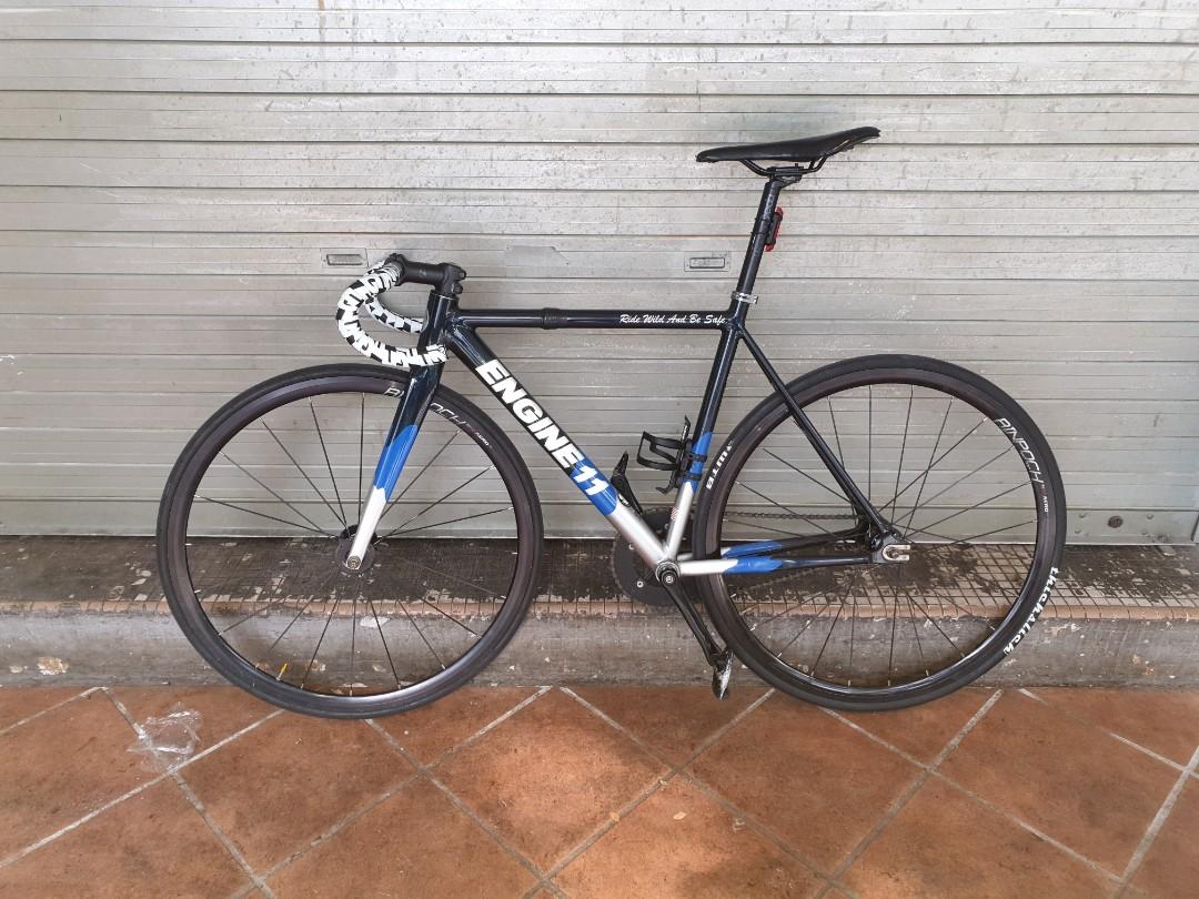 Wts Engine 11 Critd Ocean Blue Bicycles Pmds Bicycles Fixies On Carousell