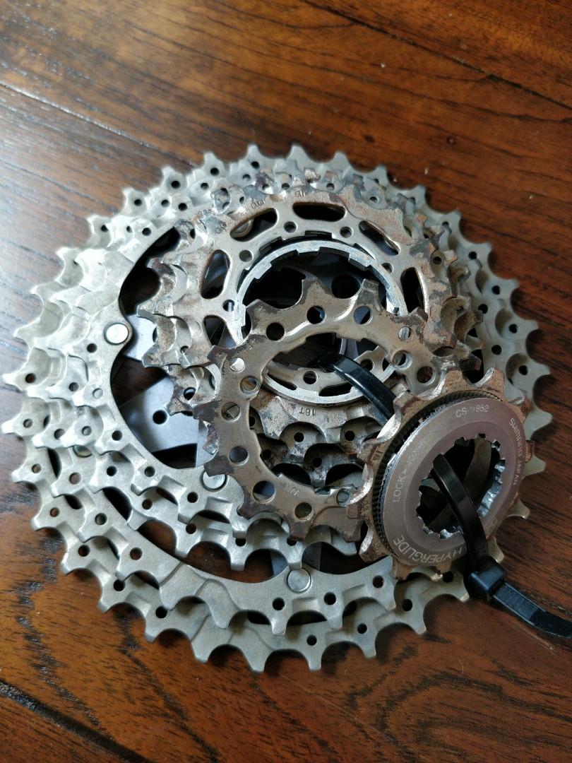 xtr 9 speed cassette