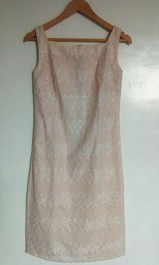 Repriced!!! 300.00 U.S.  Eyelet Dress