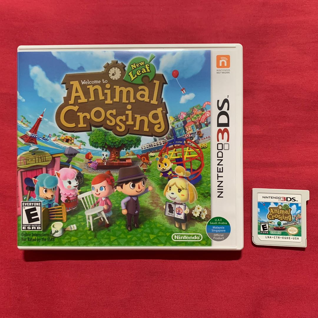 3DS Animal Crossing New Leaf, Video Gaming, Video Games, Nintendo on Carousell