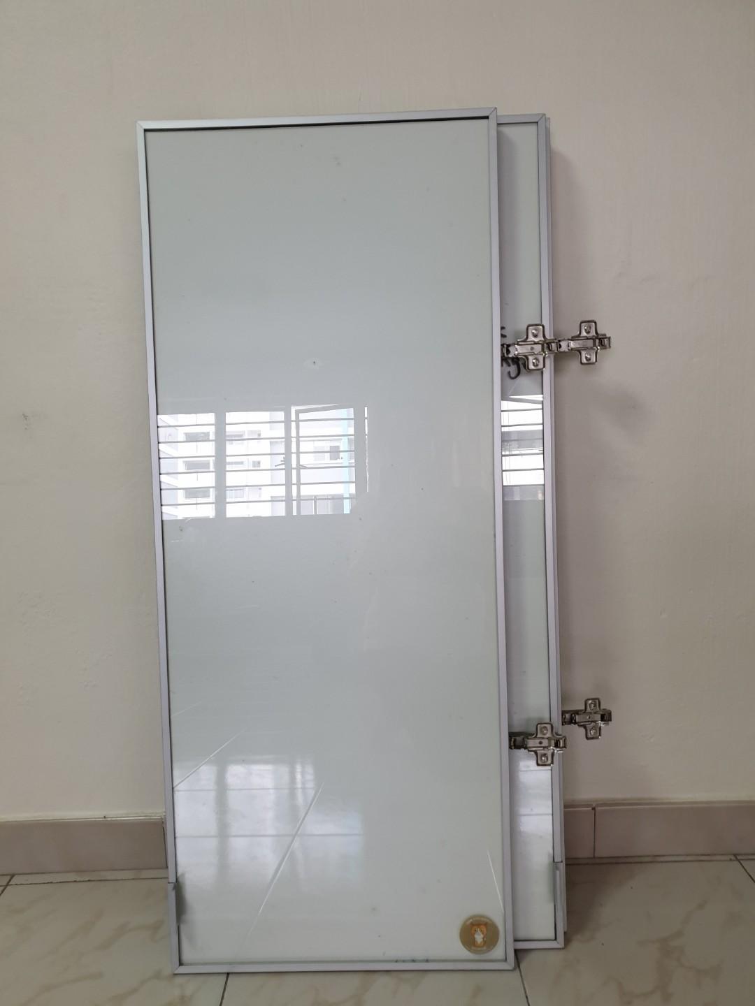 4 X Ikea Billy Bookcase Glass Doors Furniture Others On Carousell
