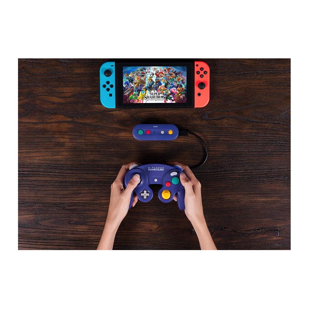 8Bitdo Gbros. Wireless Adapter for Nintendo Switch (Category: Controllers) located in Manila. Submitted by techsmartph (Listing ID 229951791, Image 3). Description: • Play your Switch with your original wired controllers like Gamecube, NES, SNES, SFC Classic Edition and Wii Classic. • GBros. connects your original wired Gamecube controller to your Switch just like a Wiimote. It even has built in home and screenshot buttons. • GBros. has a built i