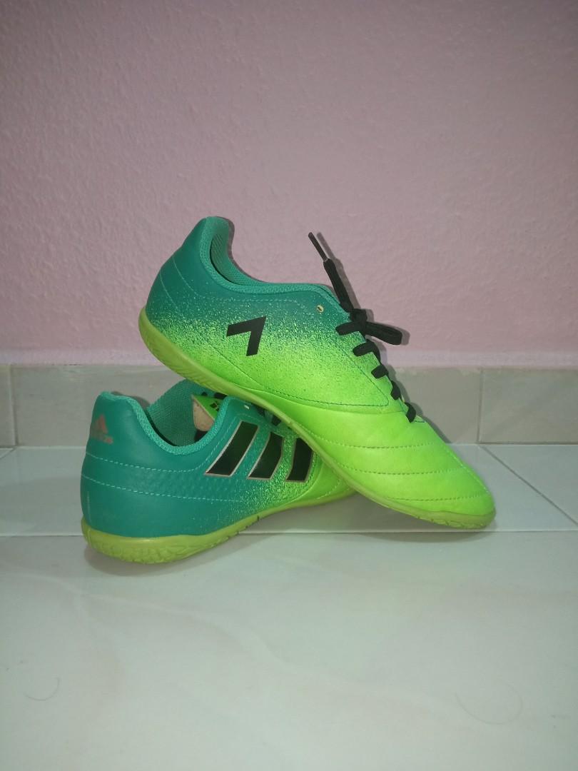 Adidas Ace Futsal Shoes 17 1 Sports Sports Games Equipment On Carousell