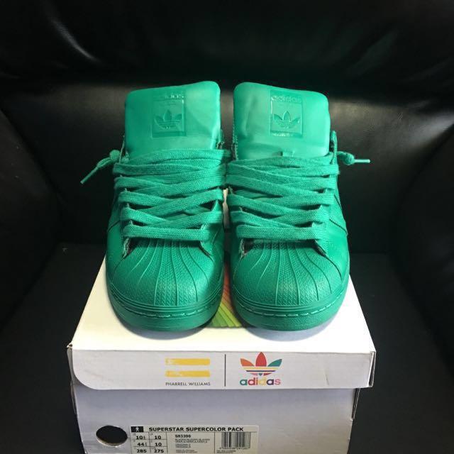 Adidas superstar shop supercolor pack green