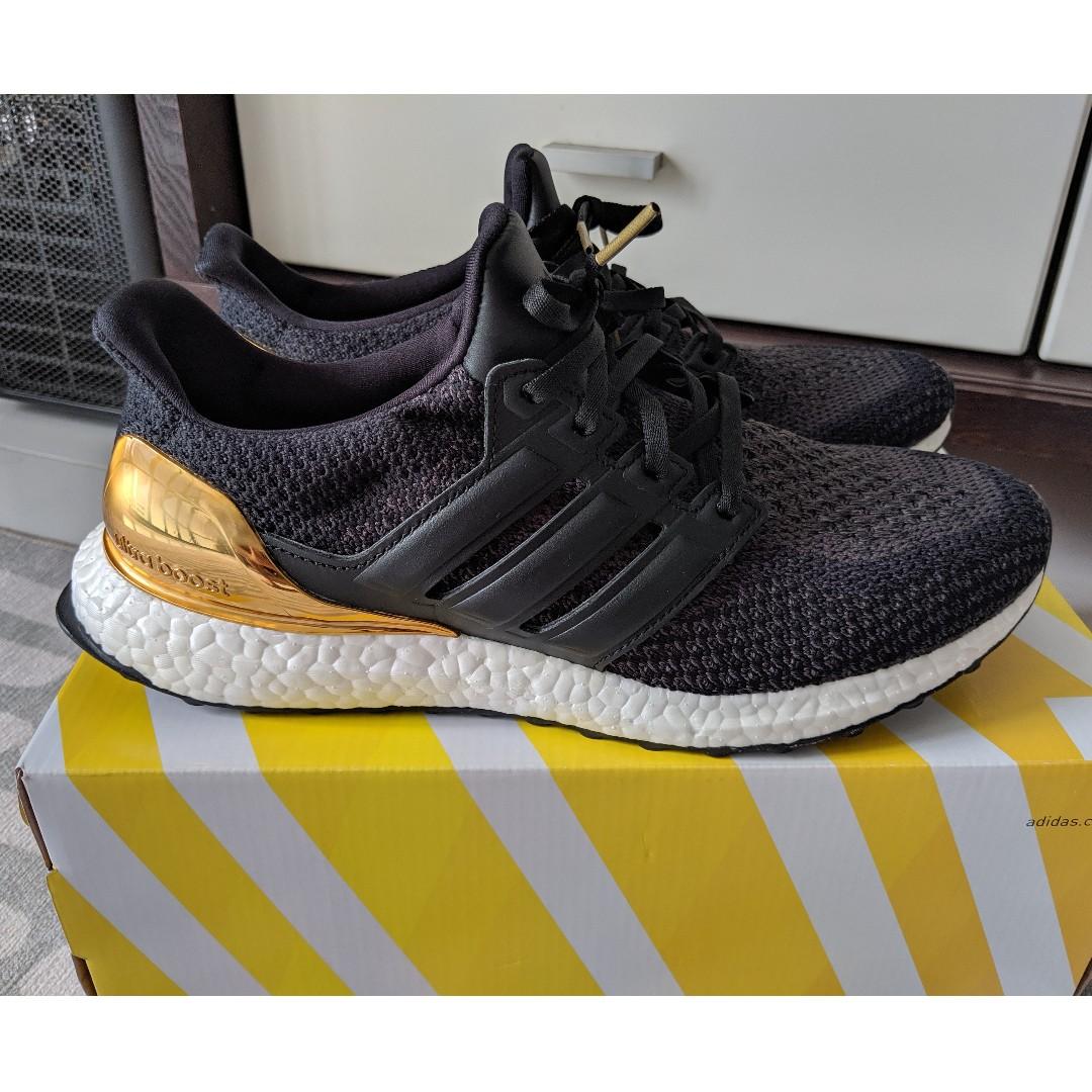 Adidas Ultraboost Gold Medal US 9 (PADS) STEAL!, Men's Fashion, Footwear,  Sneakers on Carousell