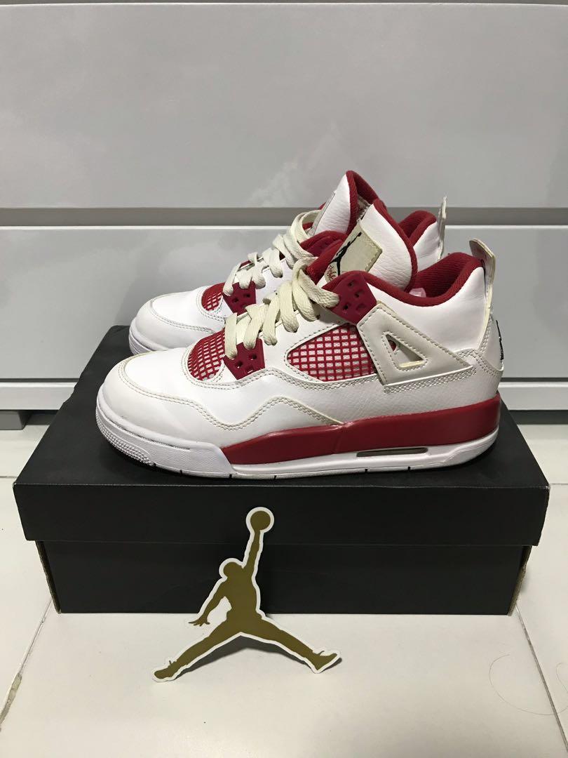 White and red outlet retros