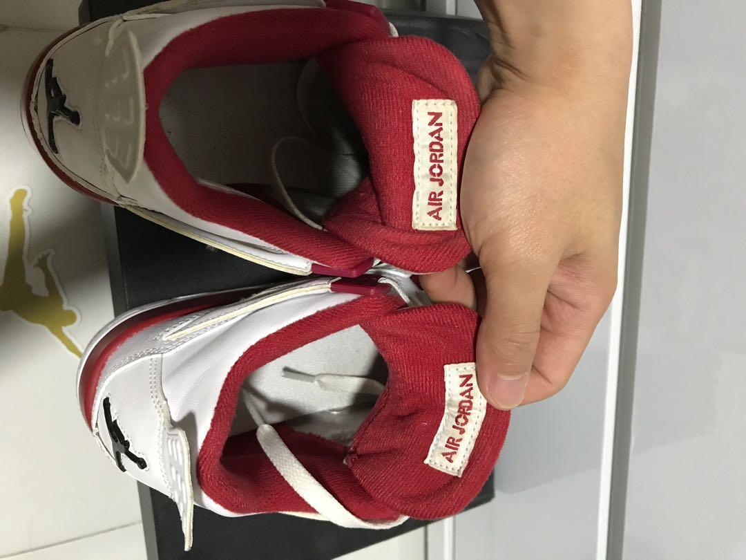air jordan 4 retro white red