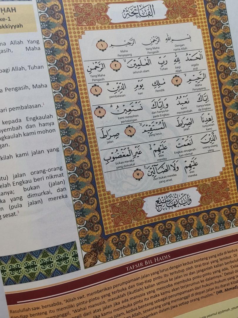Al Quran With Malay Translation Hobbies Toys Books Magazines Fiction Non Fiction On Carousell