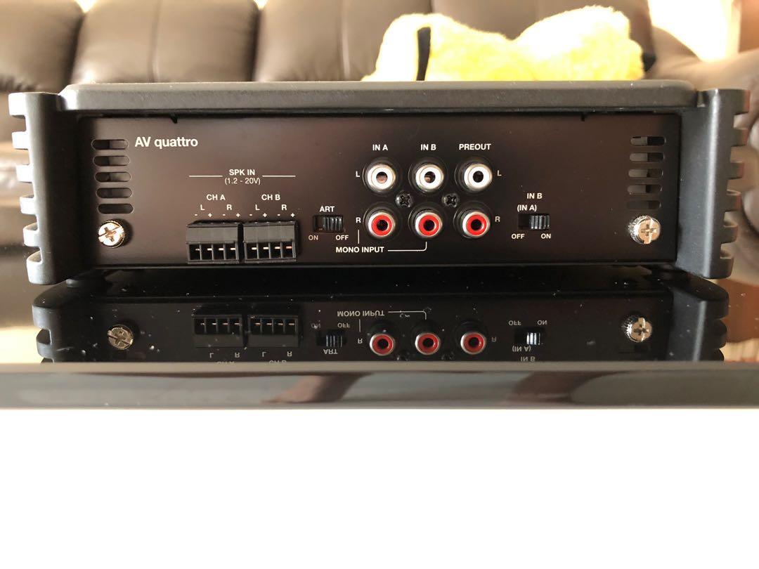 見事な BICストアAudison AV Quattro 4-ch Amplifier by Audison