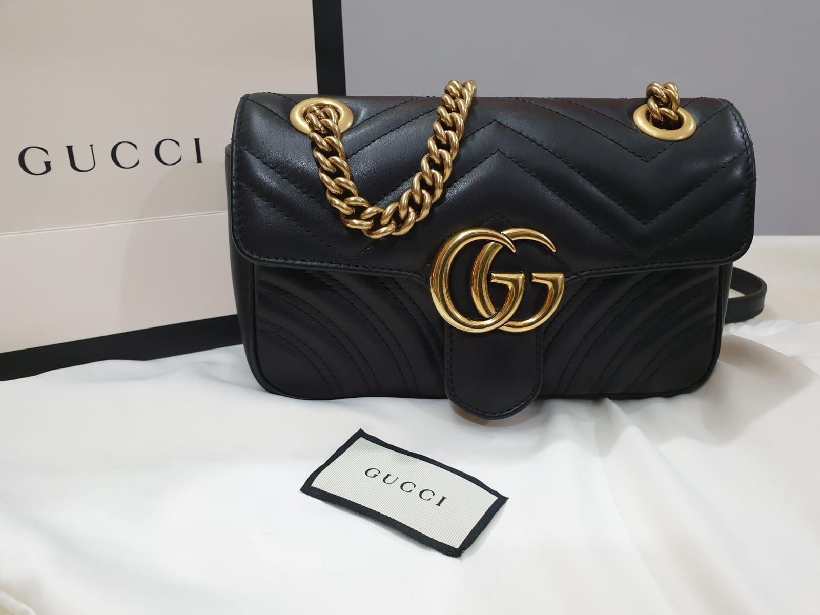 gucci marmont used cheap online