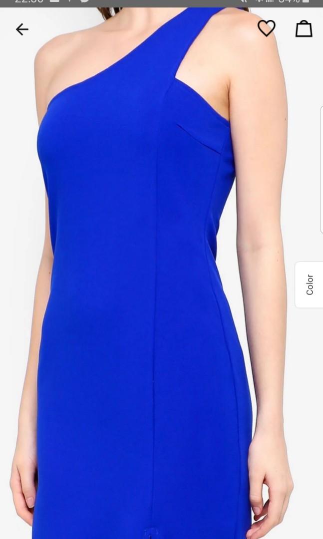 venus royal blue dress