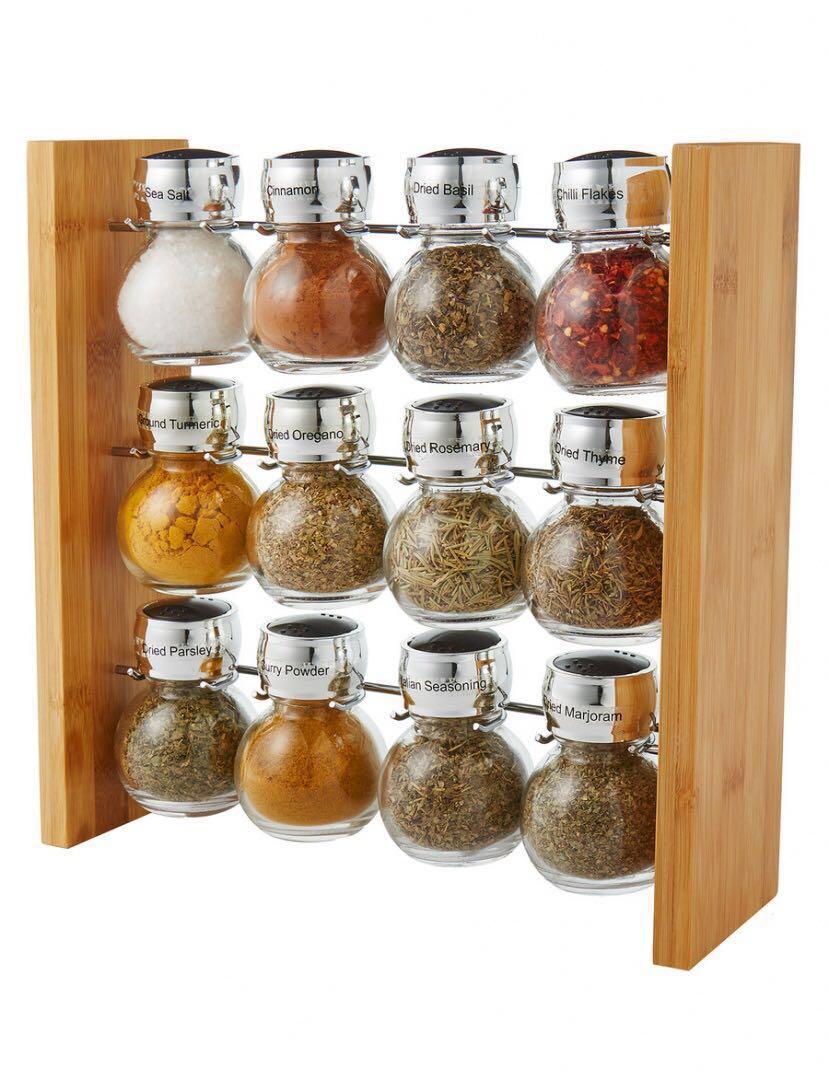 Baccarat Bamboo Spice Rack Furniture Home Living Kitchenware Tableware Other Kitchenware Tableware on Carousell
