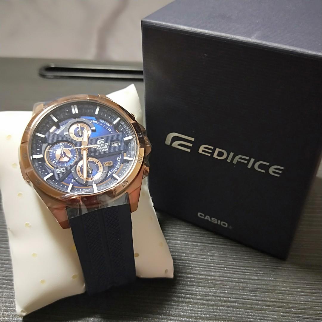 Casio edifice leather watches price store