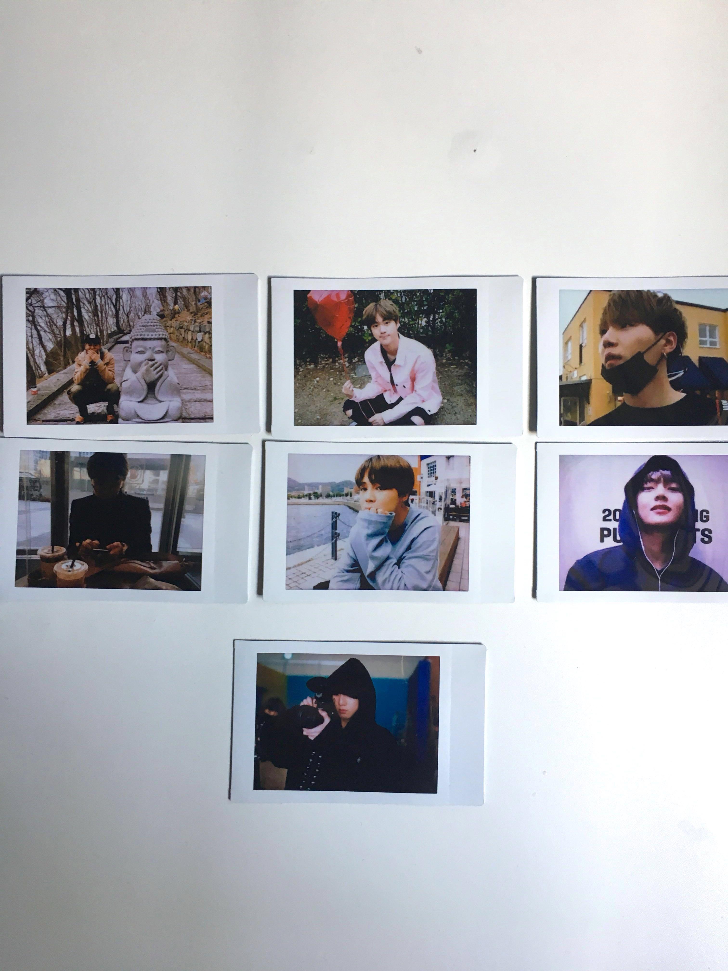 Polaroid Bts Taehyung Aesthetic