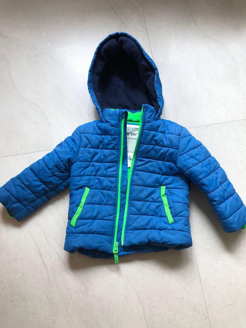 Carter S Toddler Jacket With Hood For Winter Babies Kids