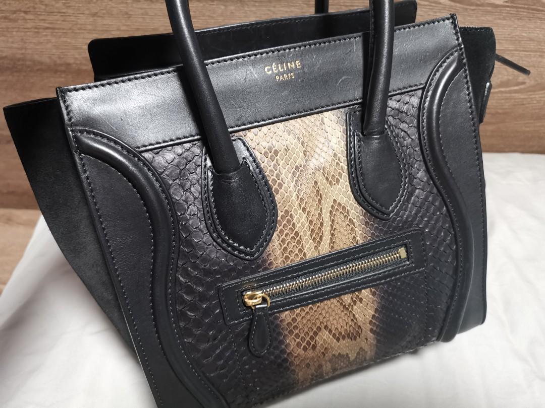Python celine hotsell bag