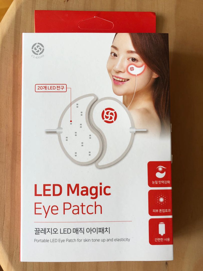 Claigio LED Magic Eye Patch, 美容＆化妝品, 皮膚護理, 面部 面部護理 Carousell