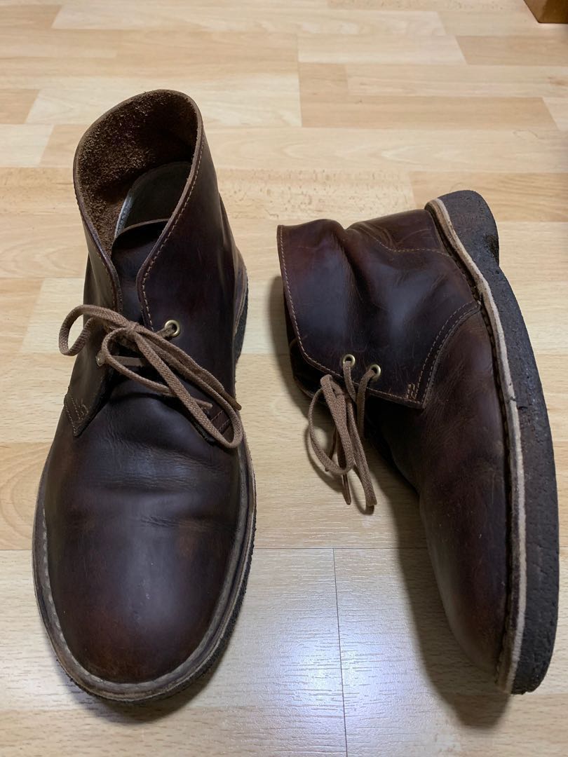 beeswax desert boot